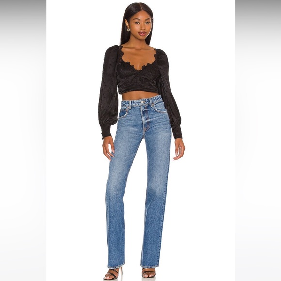 For Love & Lemons Liz Crop Top - Picture 5 of 14